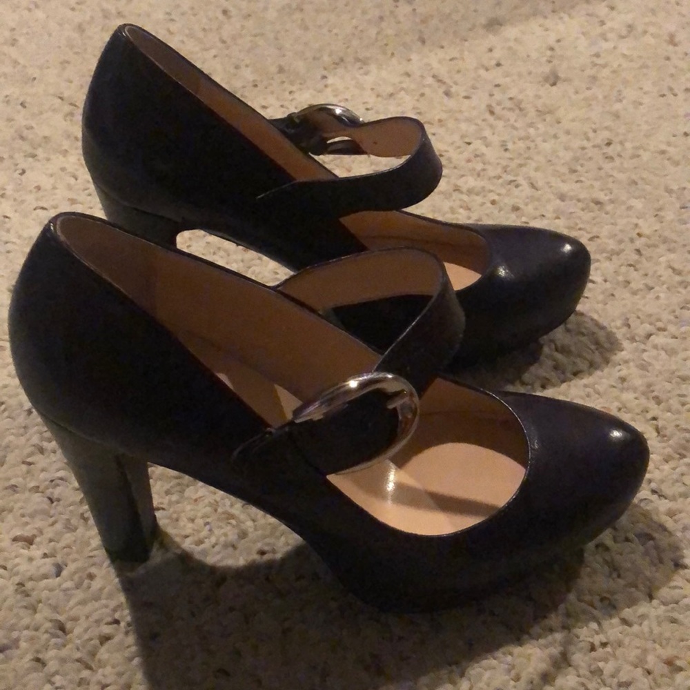 Franco Sarto Deep Purple Mary Jane Pumps 4”